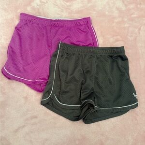 Justice Girls Athletic Shorts Size 12 SET